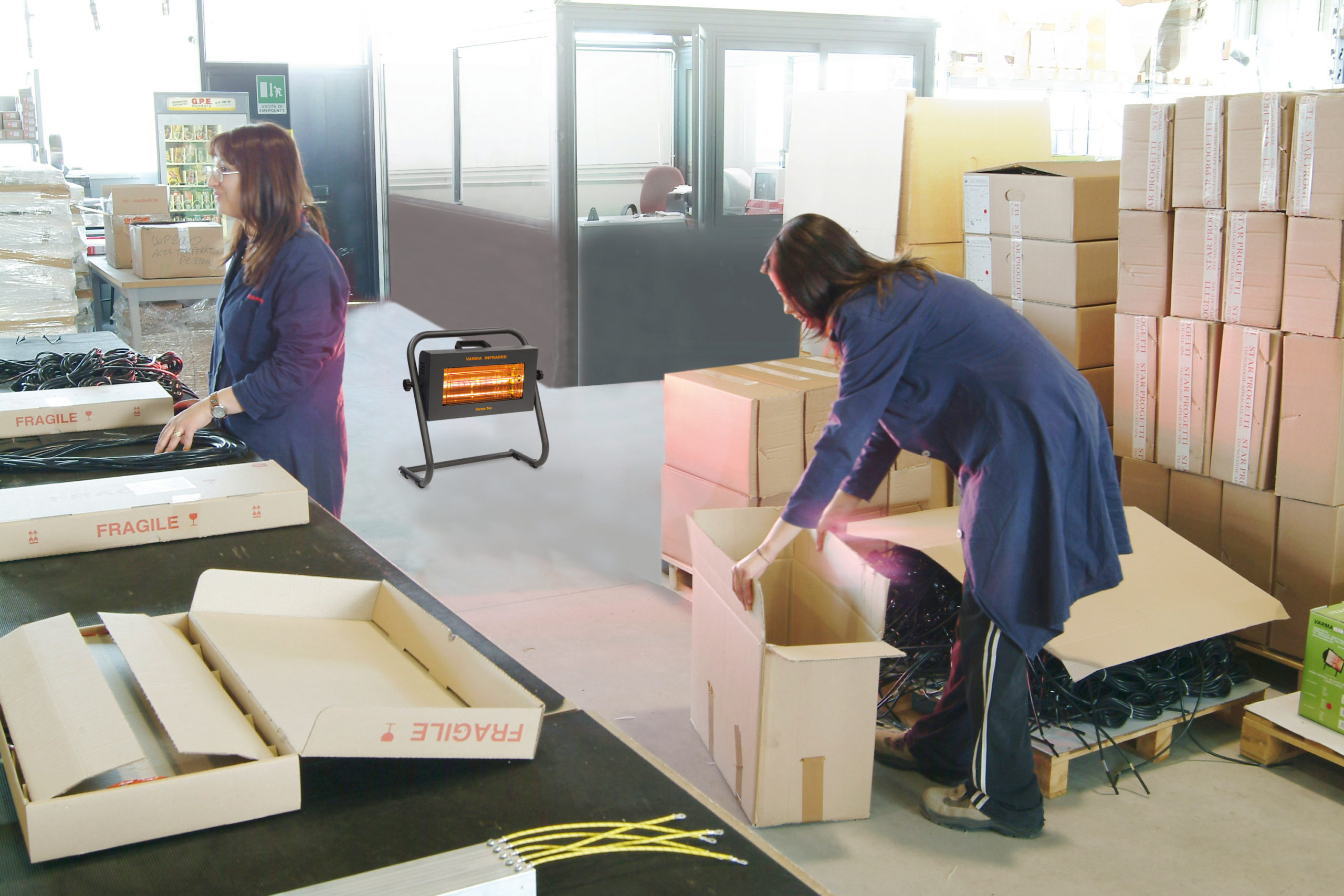 Postazioni di lavoro/Local warming